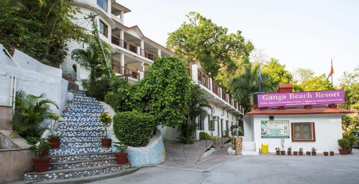 Ganga Beach Resort Rishīkesh Extérieur photo